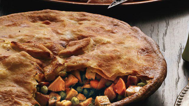 كلاسيكي Turkey Pot Pie