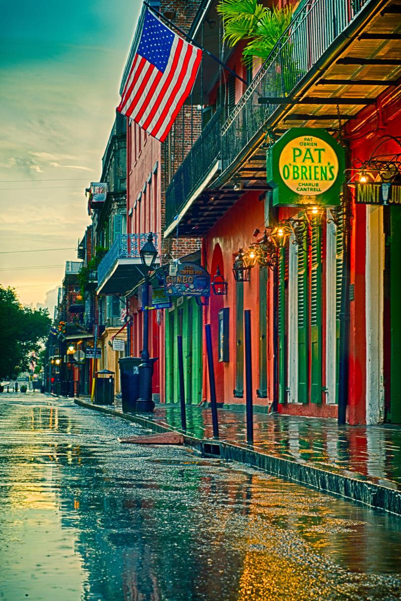 サウス Most Colorful Streets Bourbon Street, New Orleans (LA) 