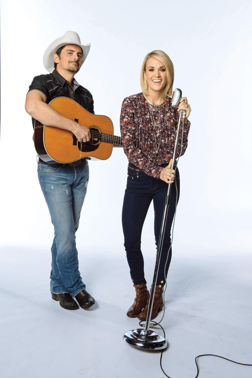 Brad Paisley and Carrie Underwood