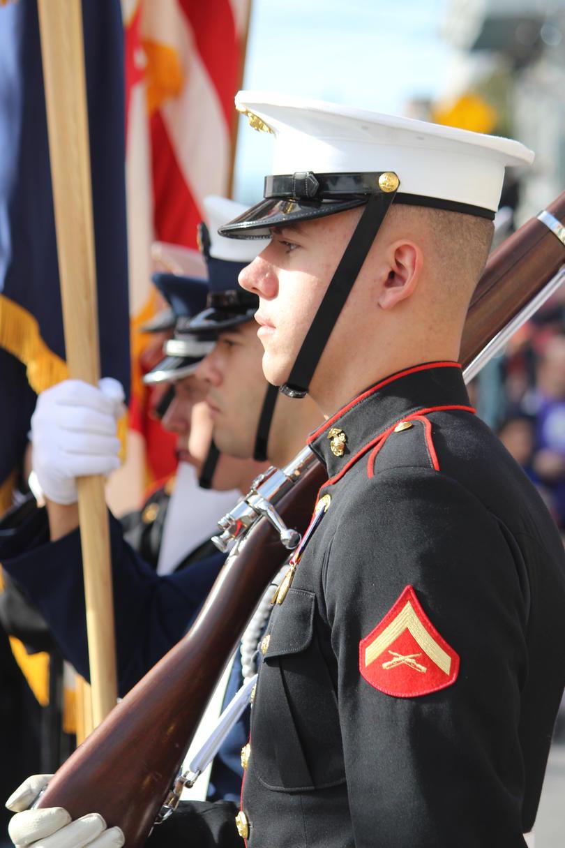 برونزويك، MD Veteran's Day Parade Soldiers