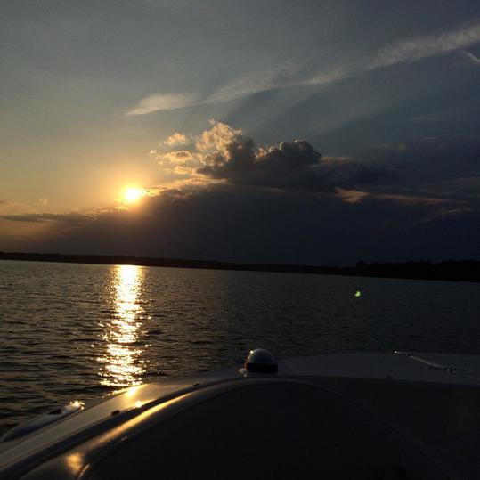 UNA North Carolina Lake Sunset