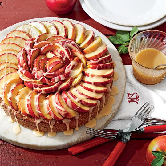 キャラメル Apple Cake 