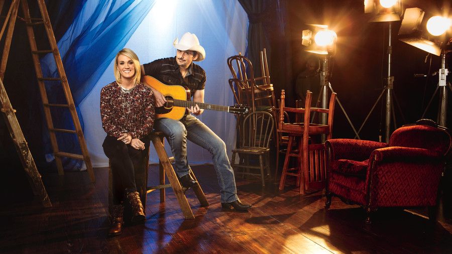 Carrie Underwood and Brad Paisley