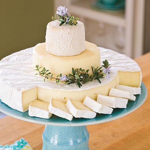 Bryllup Shower Recipe Ideas: Make a Cheese “Cake”