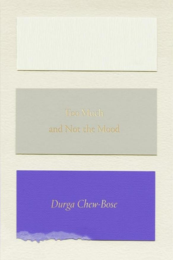 あまりにも Much and Not the Mood: Essays by Durga Chew-Bose