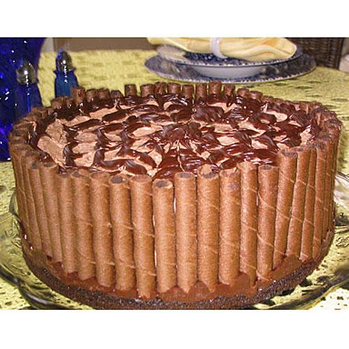 شتاء Solstice Chocolate Fantasy Cake