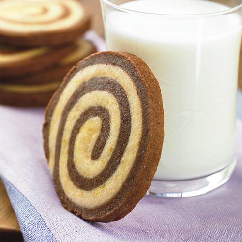 най-доброто Cookies Recipes: Chocolate-Orange Swirls Recipes