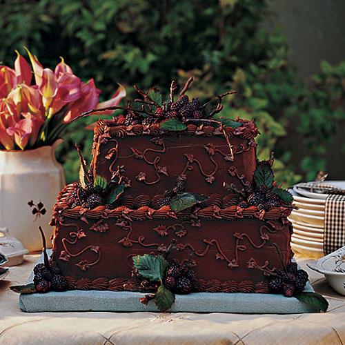 Chocolate Velvet Groom's Cake