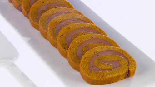 シナモン Pumpkin Roll with Chocolate Filling