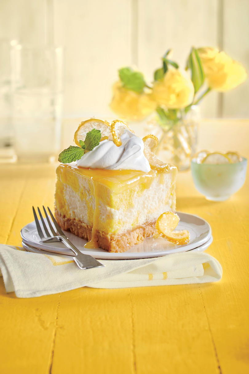 Drømmende Lemon Cheesecake