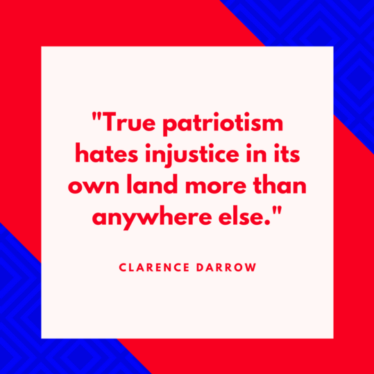 Clarence Darrow on Patriotism