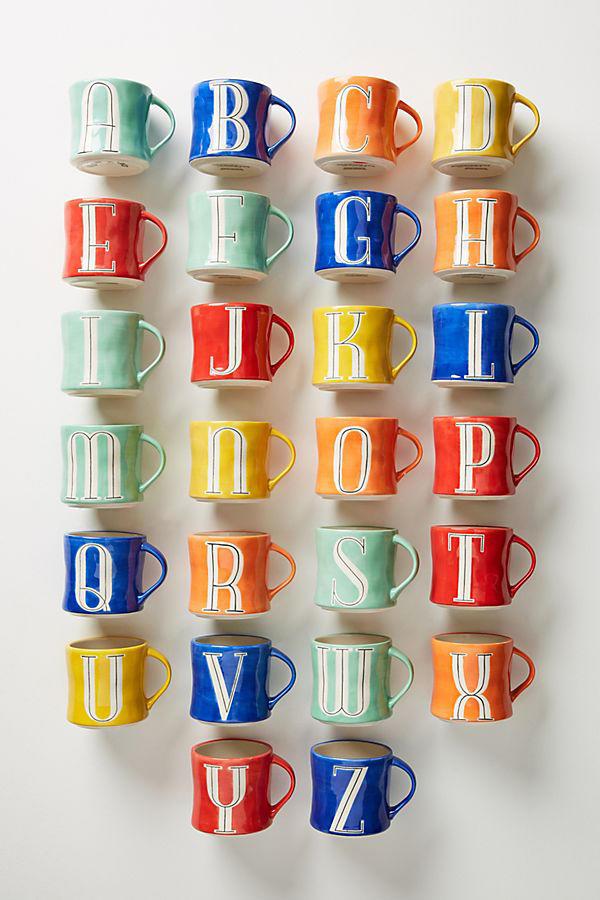 Colorwy Monogram Mug