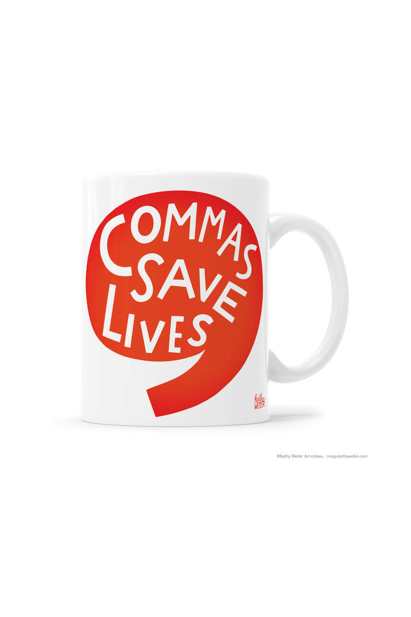 kommaer Save Lives Mug