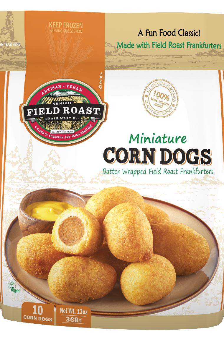 حقل Roast Miniature Corn Dogs