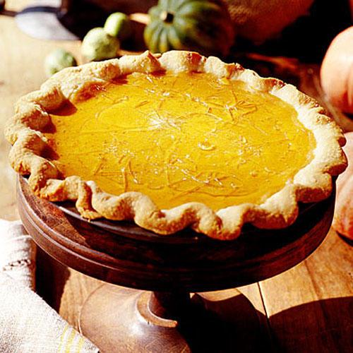 مشقوق Caramel-Pumpkin Pie