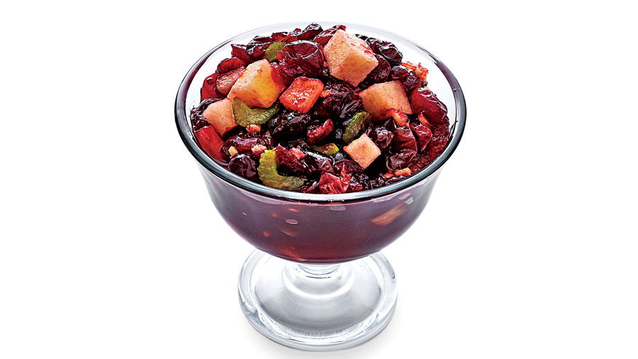 Cranberry-Apple-Джинджър Salad