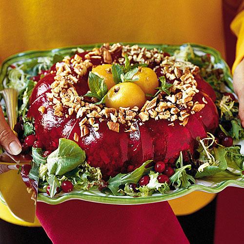 Díkůvzdání Dinner Side Dishes: Cranberry Congealed Salad