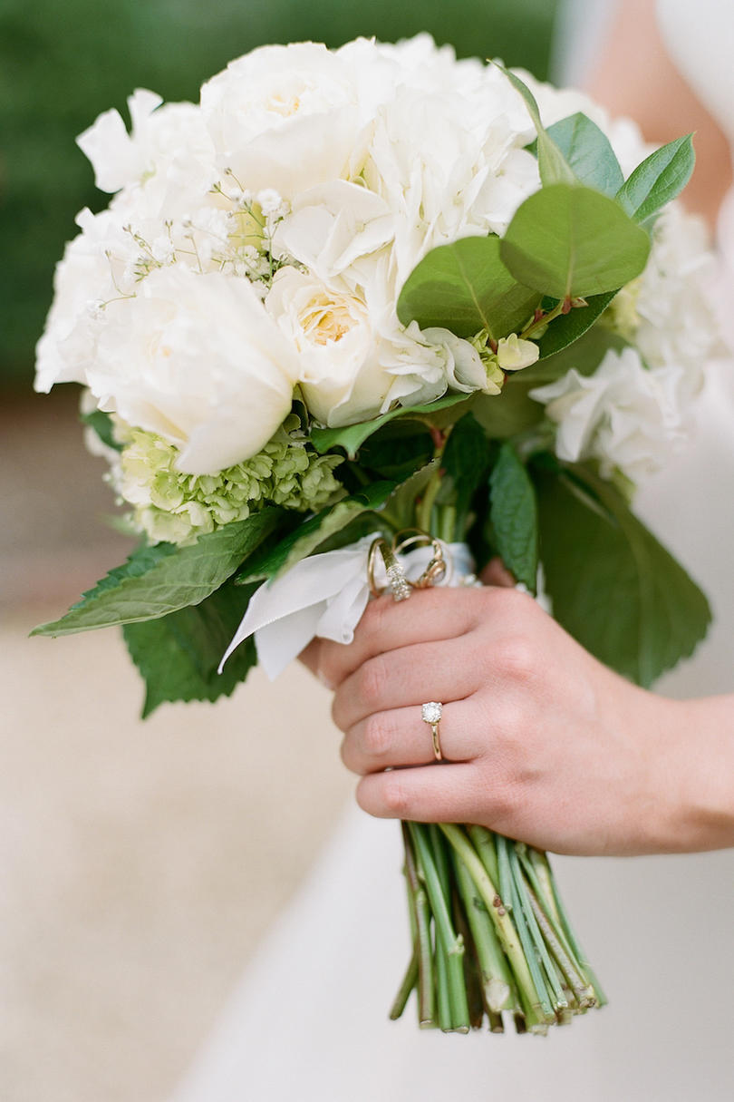 أبيض Wedding Bouquet
