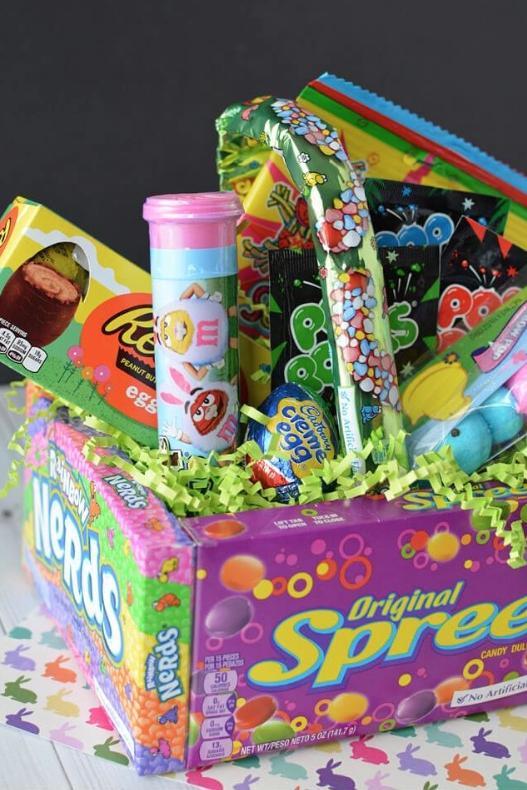 Bricolaje Candy Easter Basket