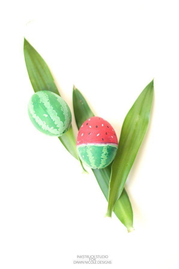Vandmelon Easter Eggs