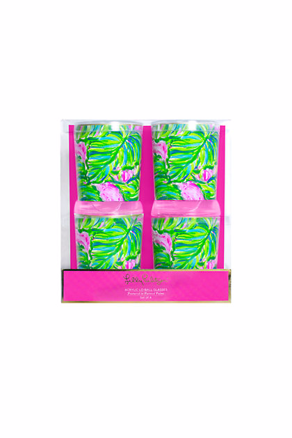 Lilly Pulitzer Printed Acrylic Glasses