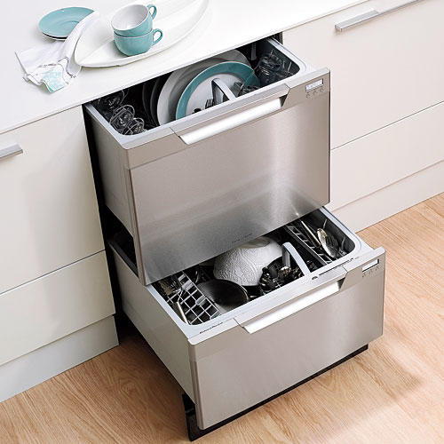 Sen Kitchen Design Ideas: Two-Drawer Dishwasher or Just Two Dishwashers!