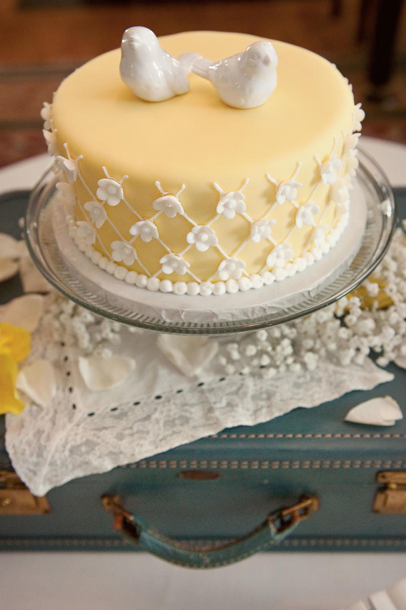 طائر الحب Wedding Cake 