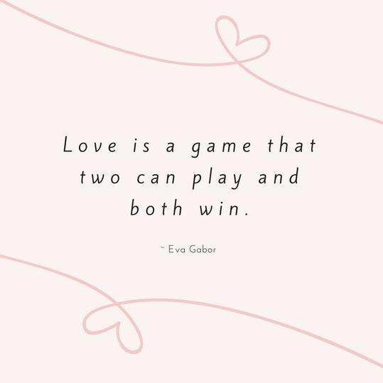 エヴァ Gabor Love Quote