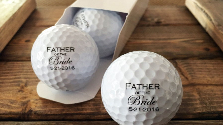 баща of the Bride Golf Balls