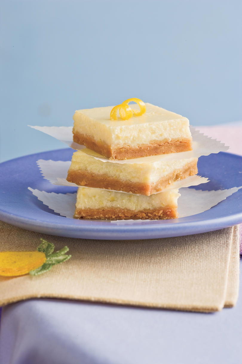صحي Desserts: Lemon-Cheesecake Bars