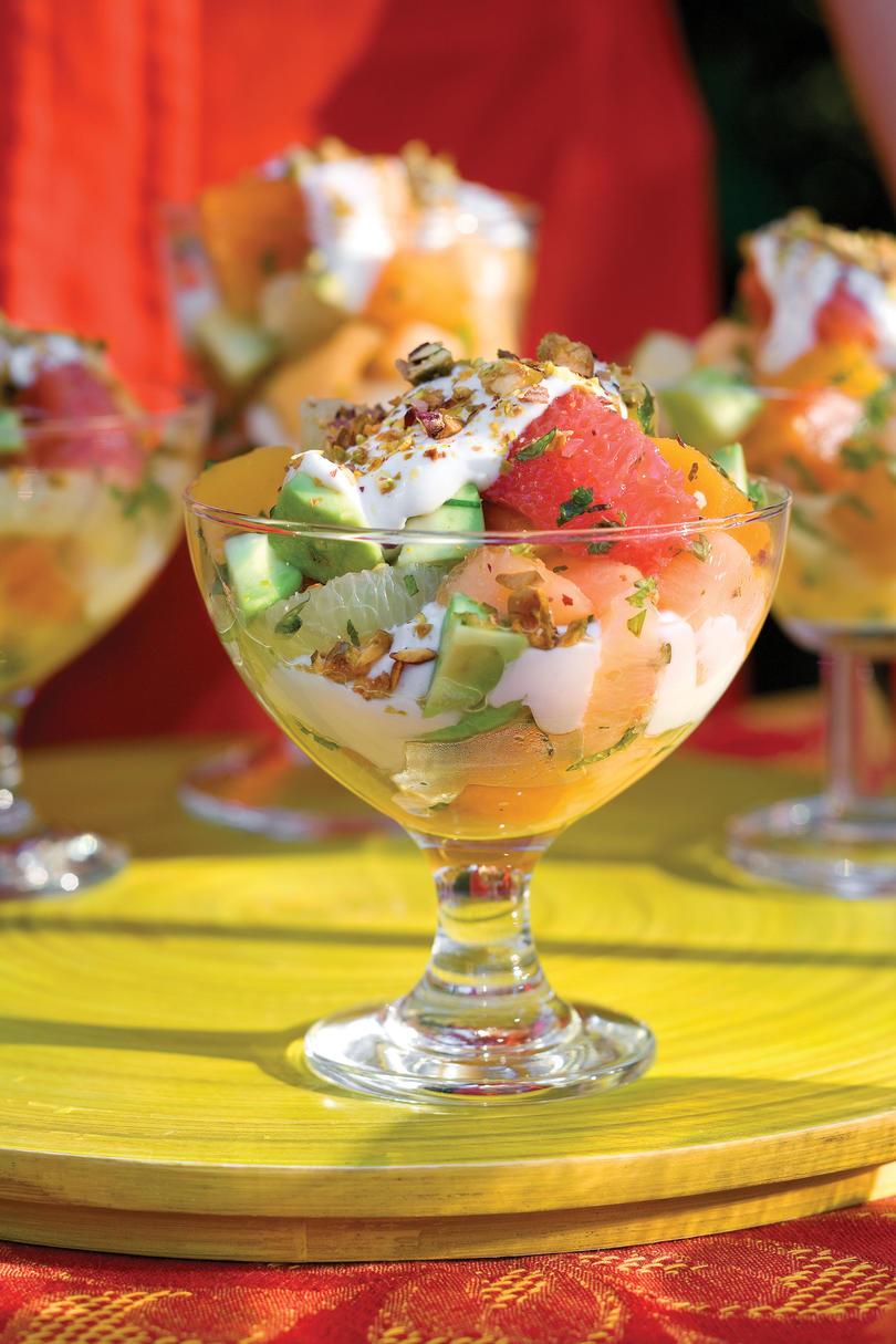 Bryllup Shower Recipe Ideas: Avocado Fruit Salad