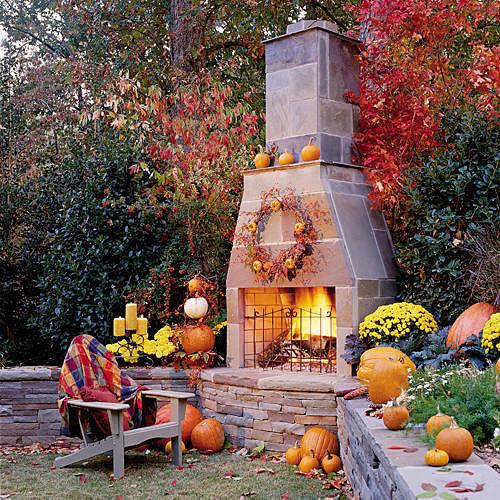 Otoño Outdoor Fireplace 