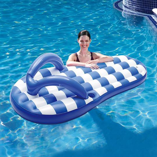 يواجه Flop Inflatable Pool Float