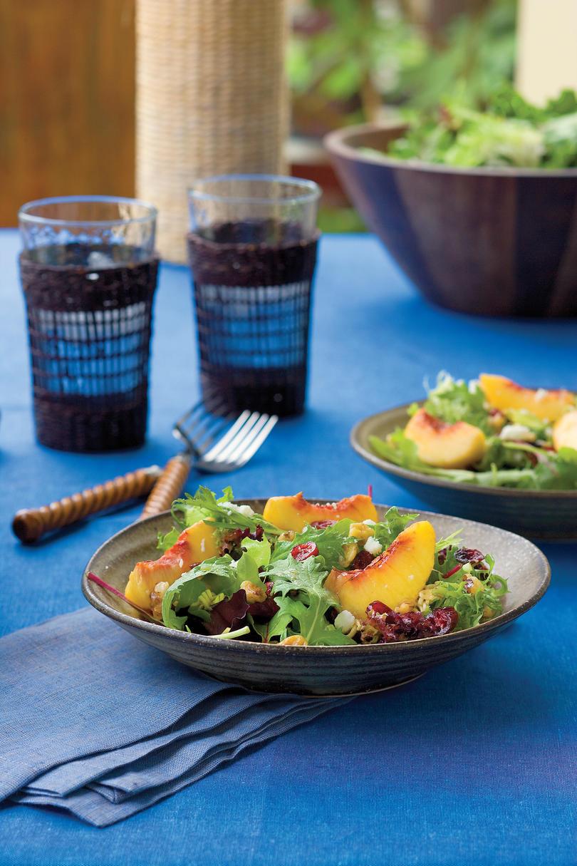 Tranebær-Nectarine Salad 