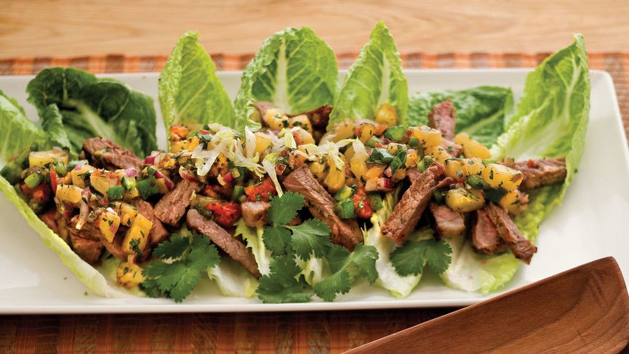 Main Dish Salad Recipes: Calypso Steak Salad