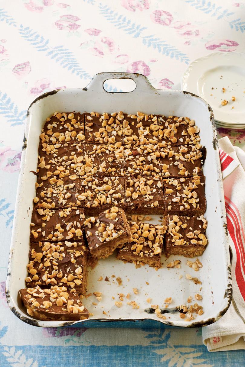 Maní Butter-Chocolate-Oatmeal Cereal Bars
