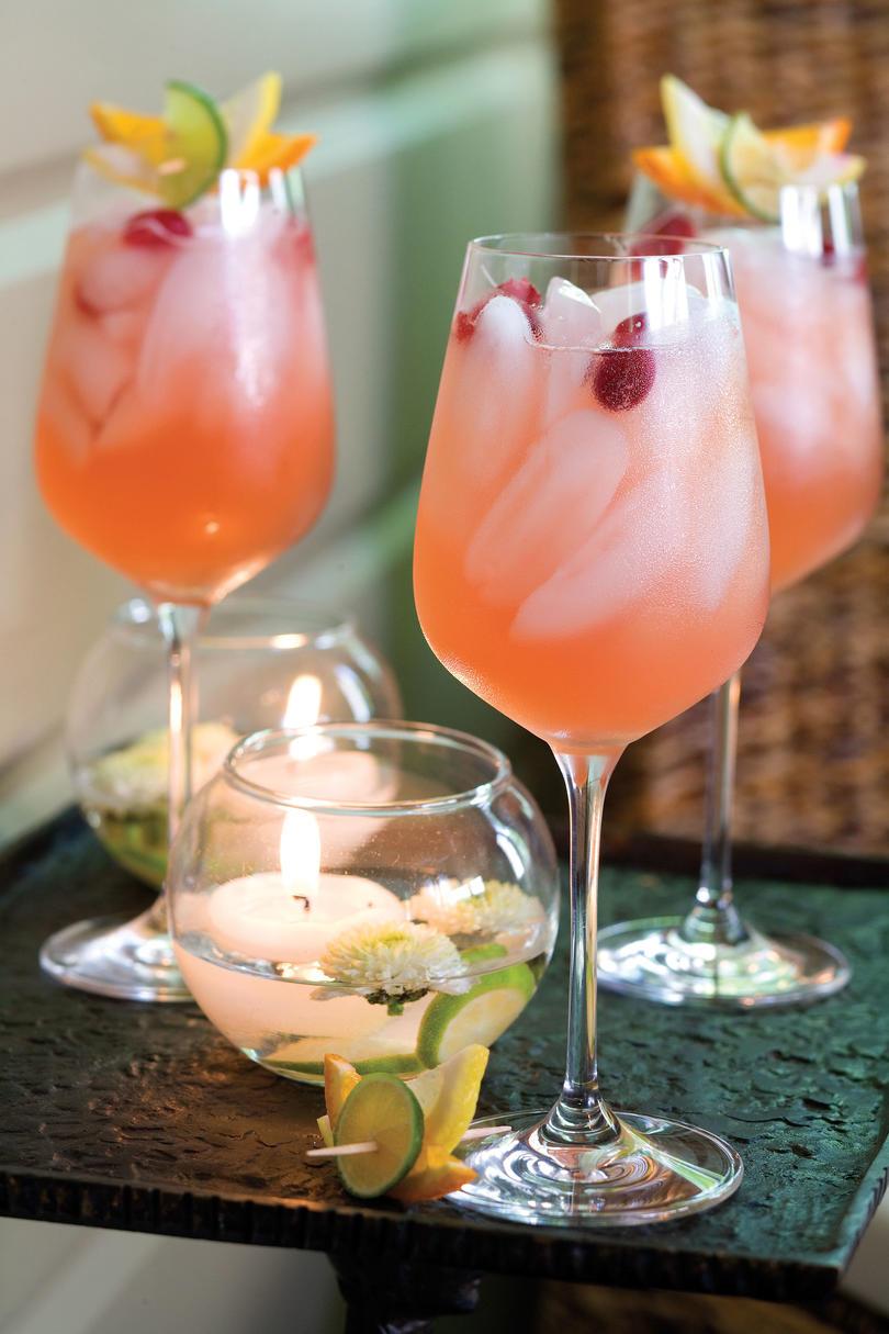 Růžový Lemonade Cocktail