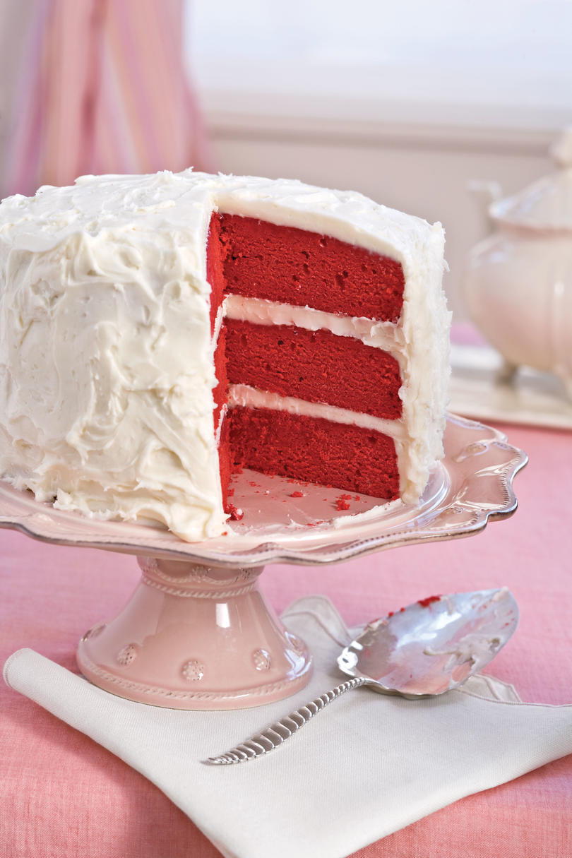 أحمر Velvet Cake