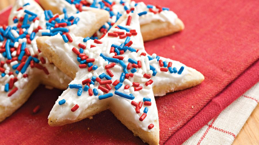 رابع of July Recipes: Frosted Sugar-’n’-Spice Cookies