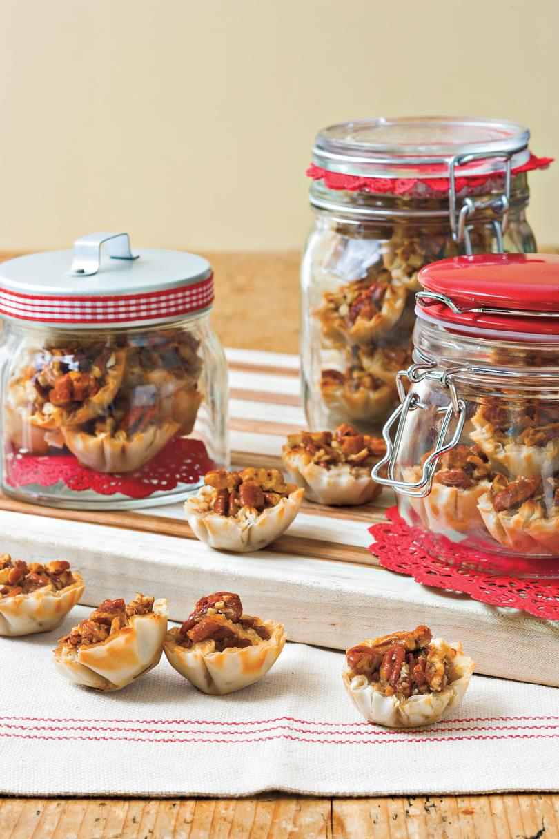 جوز البقان Recipes: Crunchy Pecan Pie Bites