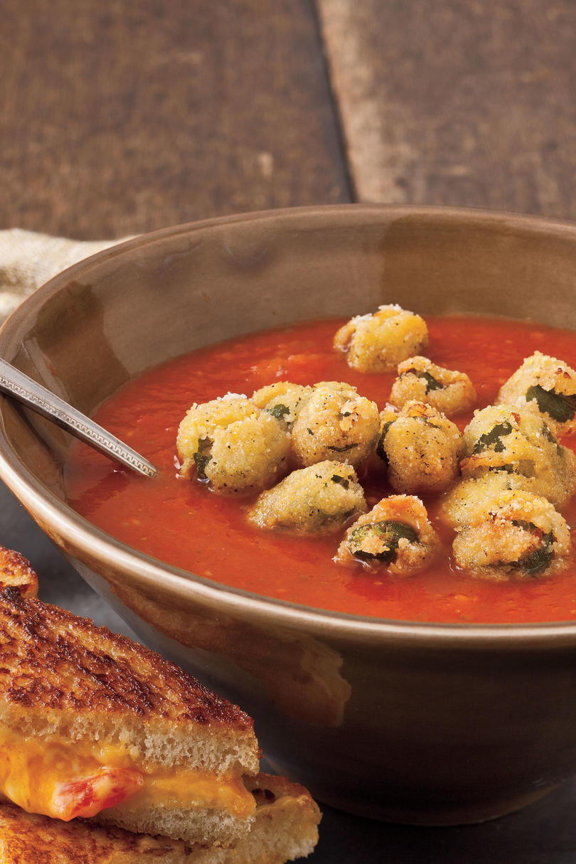 حساء Recipes: Basil Tomato Soup