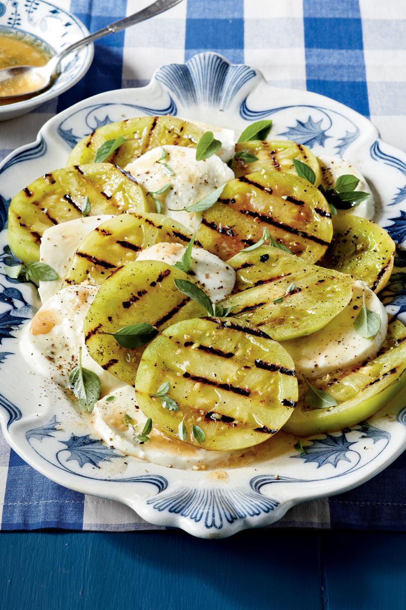 grillet Green Tomatoes Caprese