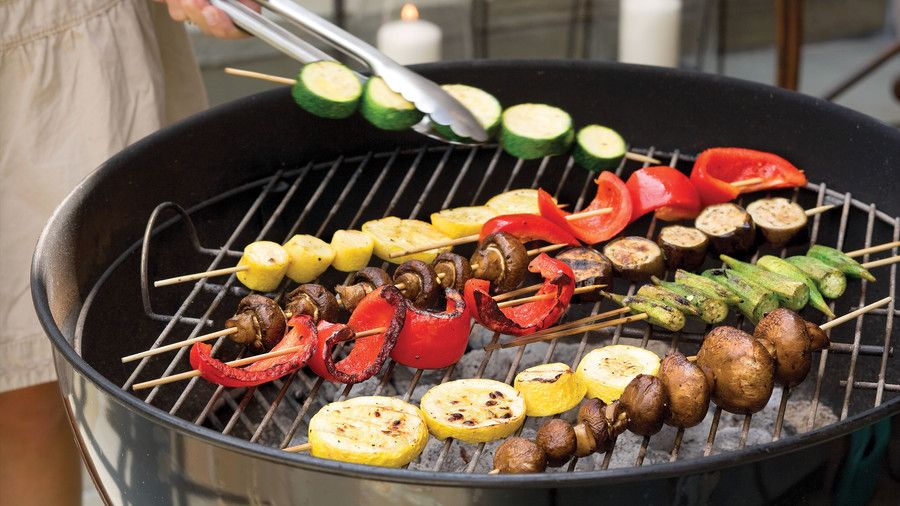 Vegetariano Grilling Recipes: Easy Vegetable Kabobs