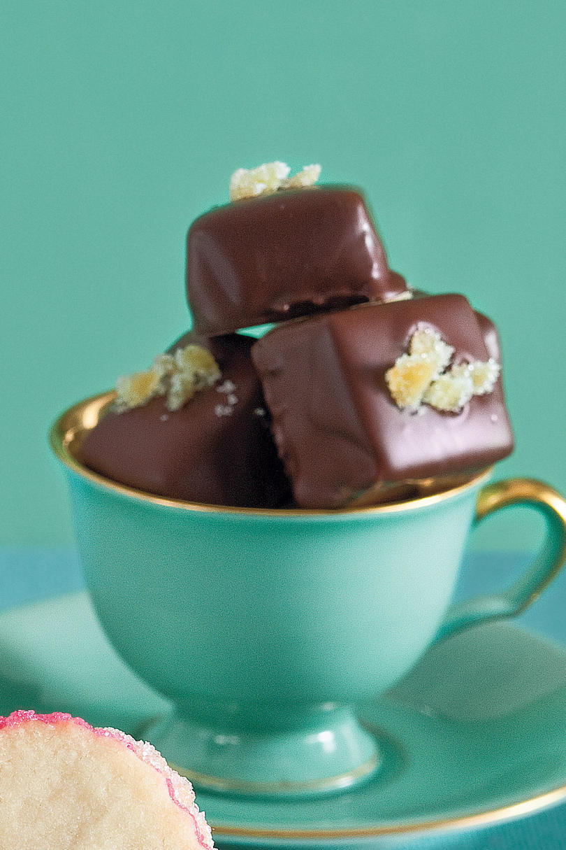 домашно Chocolate-Dipped Caramels