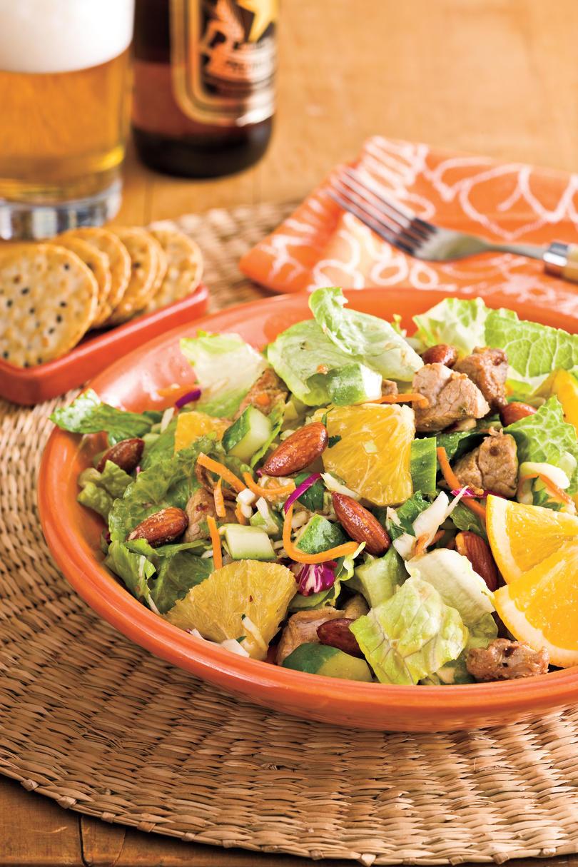 пикантен Pork-and-Orange Chopped Salad Recipes