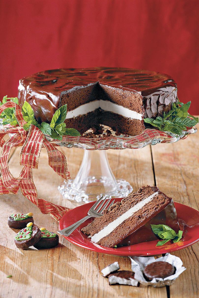 Chocolate con menta Cake