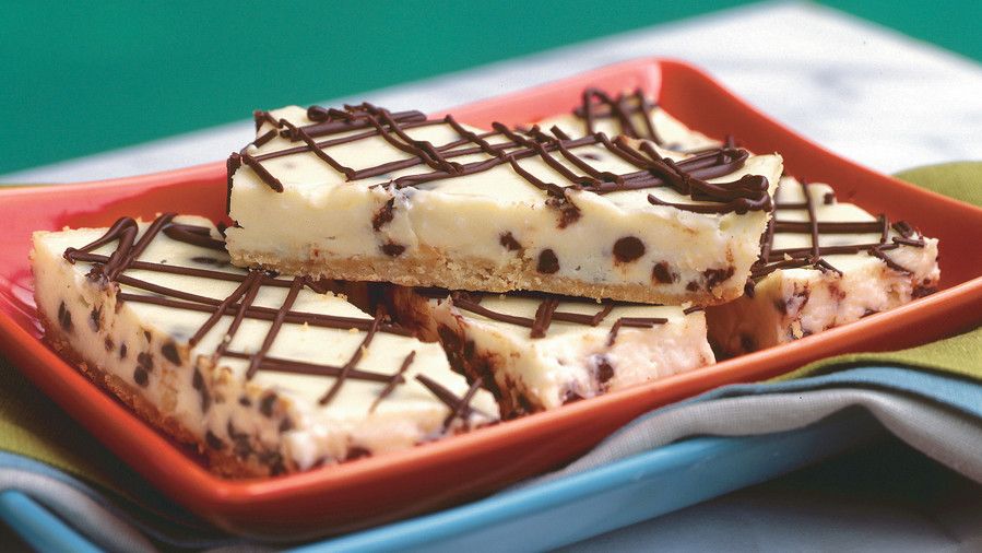 най-доброто Cookies Recipes: Chocolate Chip Cheesecake Bars Recipes