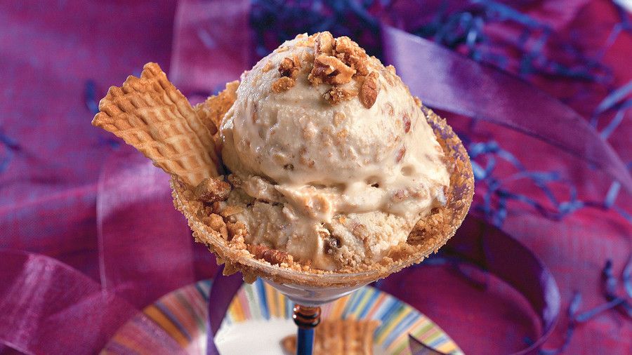Pecan-karamel Crunch Ice Cream