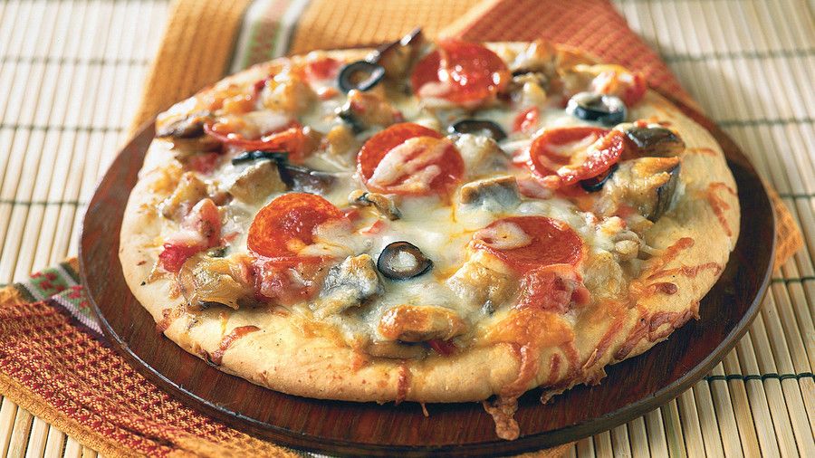 بيتزا Recipes: Vegetable Medley Pizza