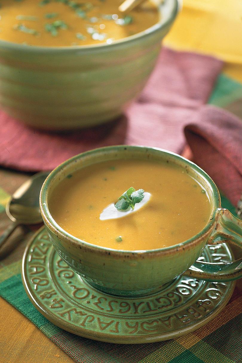 حساء Recipes: Creamy Southwestern Pumpkin Soup